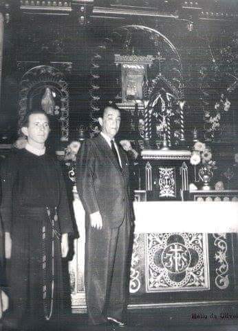 Juscelino Kubitschek na Igreja Matriz