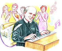 O músico Padre Pelágio Sauter
