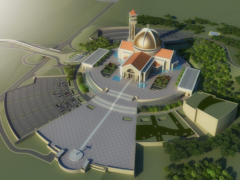 Novo Santuário, em construção